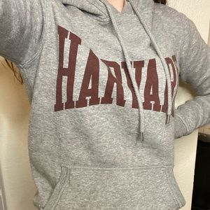 Grey HARVARD Hoodie